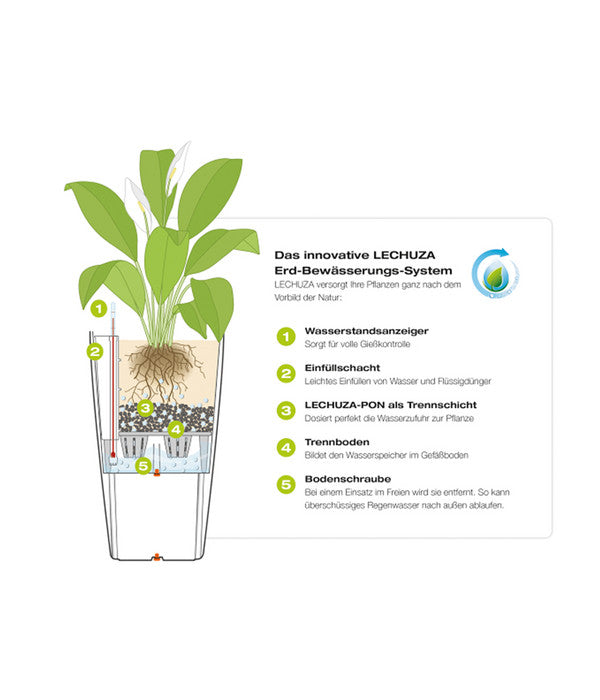  LECHUZA® DELTINI, All-in-One-Set