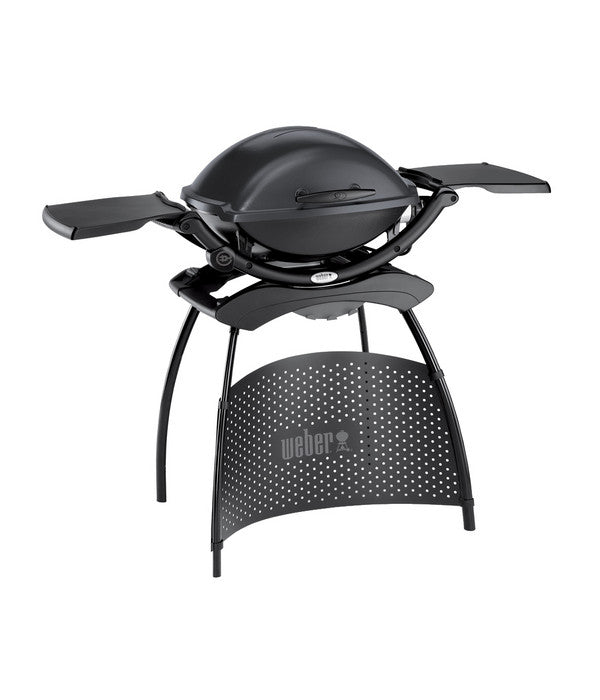  Weber Elektrogrill Q 2400, Mit Stand, Dark Grey