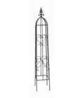  Dehner Metall-Rankobelisk Heart, Grau