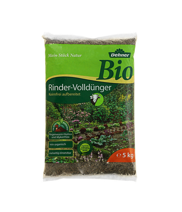  Dehner Bio Rinder-Volldünger, 5 Kg