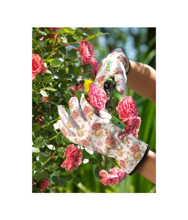  Dehner Gartenhandschuh Rosenmotiv