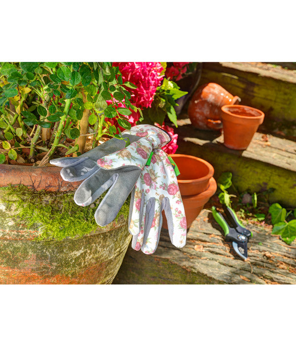  Dehner Gartenhandschuh Rosenmotiv