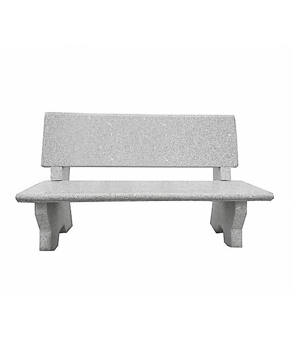  Dehner Granit-Gartenbank, Grau, Ca. B120/H75/T50 Cm