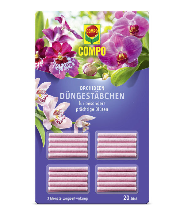  COMPO Düngestäbchen Für Orchideen, 20 Stück