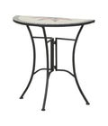  Siena Garden Anstelltisch Stella, Halbrund, Ca. B35,5/H71,5 Cm