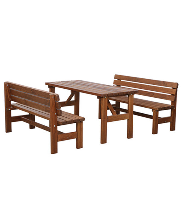  Holzbank Tessin, 3-Sitzer