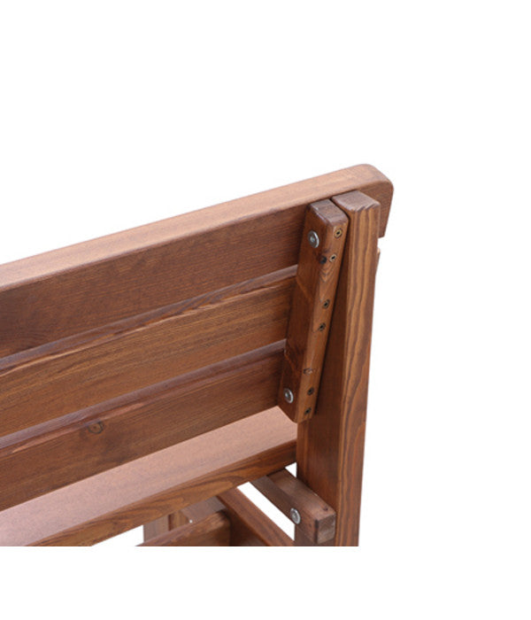  Holzbank Tessin, 3-Sitzer