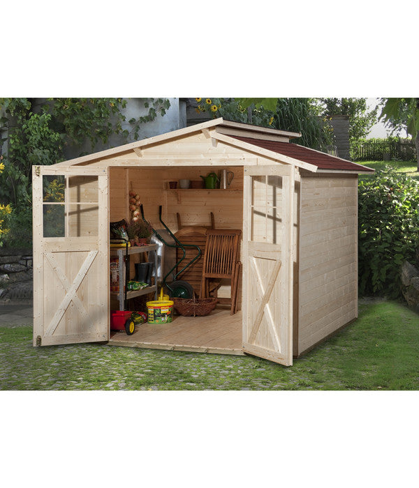  Weka Gartenhaus 323 Gr.2, Ca. B290/H221/T217 Cm