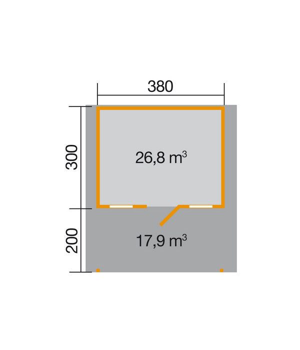  Weka Gartenhaus 135 Gr. 1