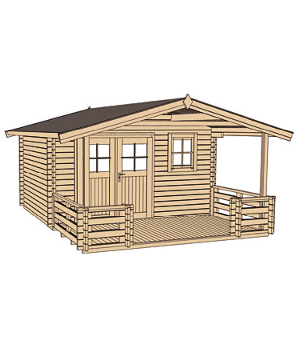  Weka Gartenhaus 136 Gr. 1