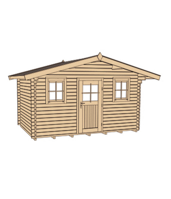  Weka Weekendhaus 138 Gr. 1, Ca. B450/H299/T374 Cm