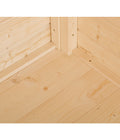  Weka Massivholzboden Für Gartenhaus 122/123 Gr. 4