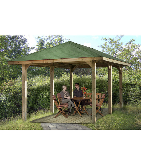  Weka Premium-Carport 651 Gr. 1, Ca. B584/H291/T333 Cm
