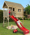  Tabaluga Kinderstelzenhaus 815 Inkl. Rutsche, Ca. B235/H332/T125 Cm
