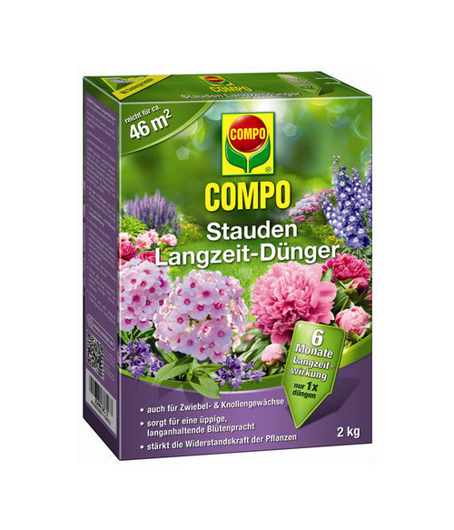  COMPO Stauden Langzeit-Dünger, 2 Kg