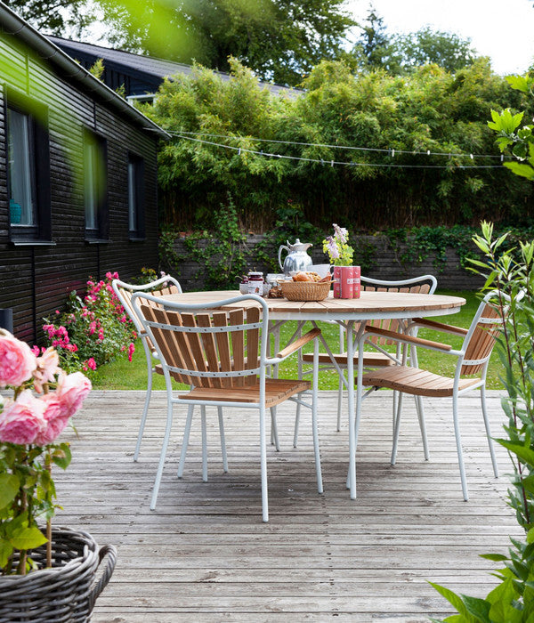  Cinas Gartentisch Ellen, Ca. Ø110/H74 Cm