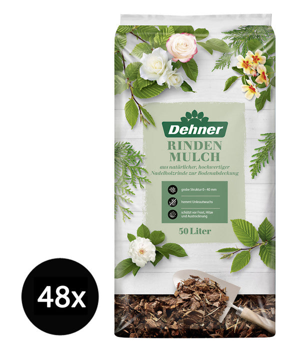  Dehner Rindenmulch Grob, 48 X 50 Liter