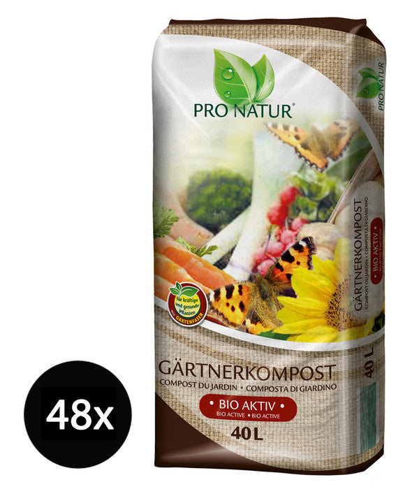  Ziegler Pro Natur Gärtnerkompost, 48 X 40 Liter