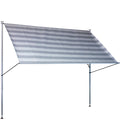  Angerer Klemmmarkise Premium, Gestreift, Ca. B150/H275/T170 Cm