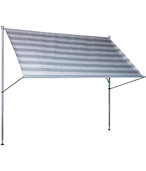  Angerer Klemmmarkise Premium, Gestreift, Ca. B150/H275/T170 Cm