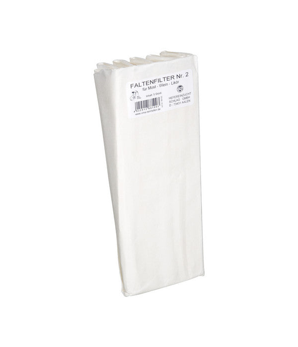  Vina Faltenfilter, 5er-Set
