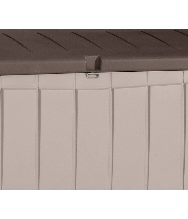  Keter Aufbewahrungsbox Novel, 340 Liter, Ca. B124/H62,5/T55 Cm