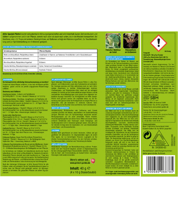  PROTECT GARDEN Alitis Spezial-Pilzfrei, 40 G