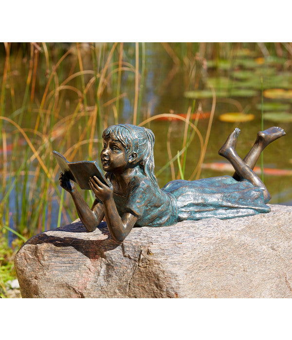 Rottenecker Bronzefigur Mädchen Lara