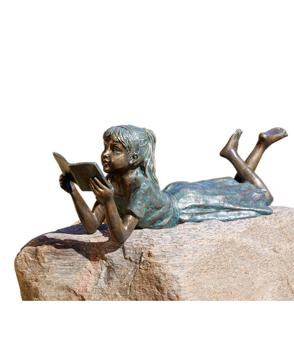  Rottenecker Bronzefigur Mädchen Lara