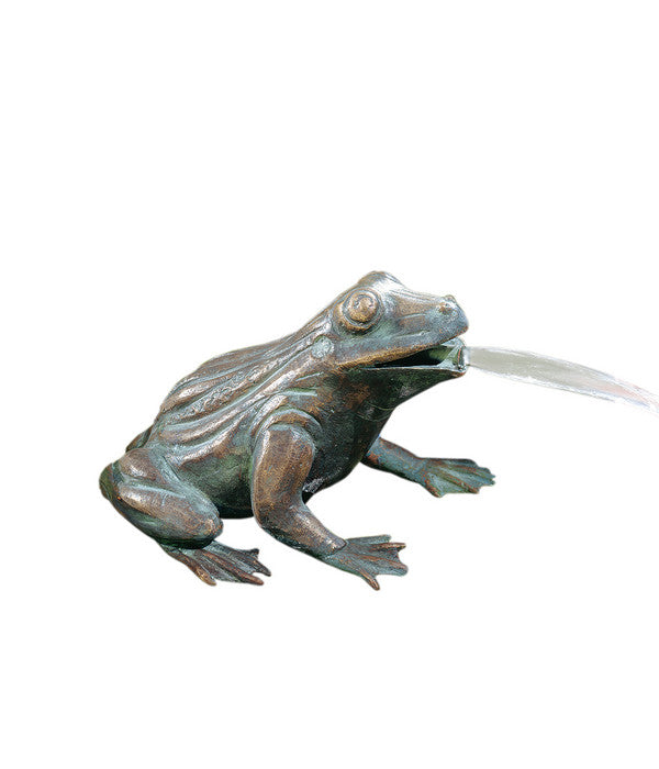  Rottenecker Bronzefigur Frosch