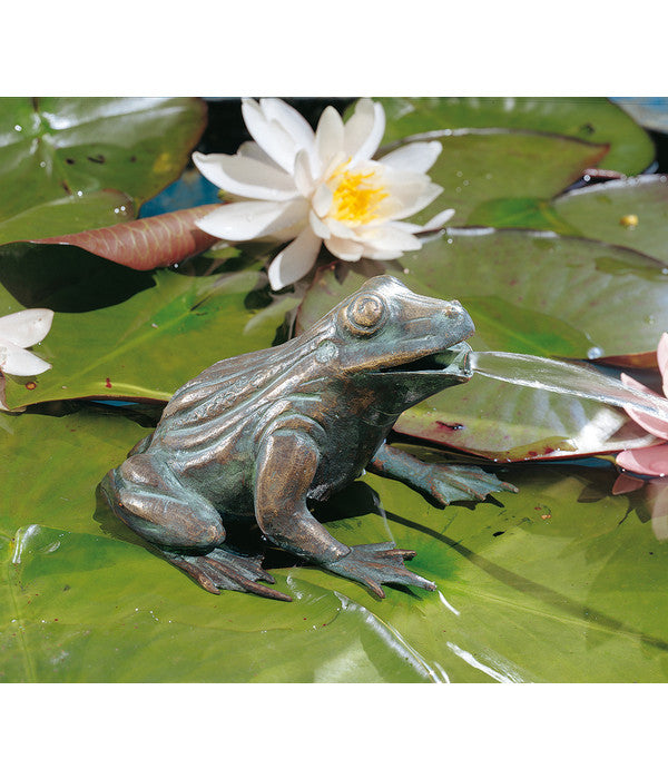  Rottenecker Bronzefigur Frosch
