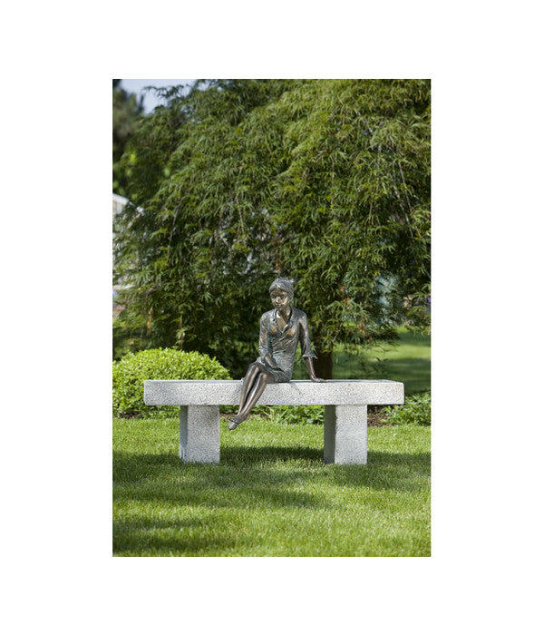  Rottenecker Bronze-Figur Berrit, 33 X 28 X 48 Cm