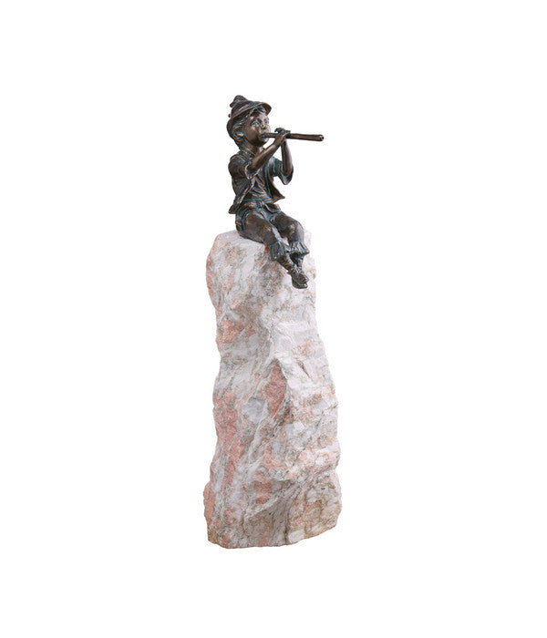  Rottenecker Bronze-Figur Antonio Auf Rosario, Wasserspeiend