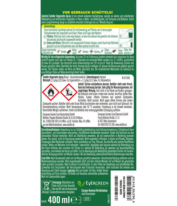  Substral® Celaflor® Ungeziefer-Spray, 400 Ml