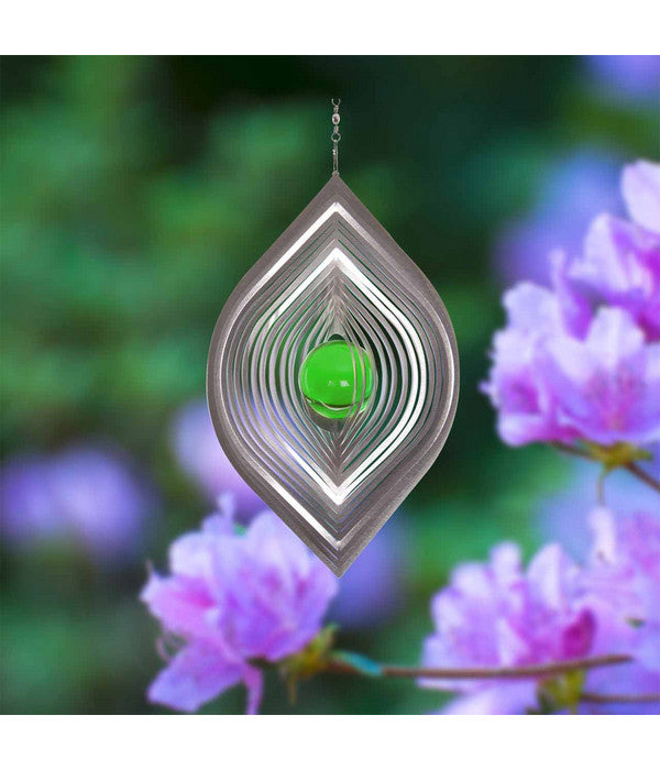  Windspiel Blatt Mit Grüner Kugel