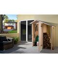  Weka Garten-Terrassenschrank 351 A Inkl. Schleppdach, Ca. B162/H196/T105 Cm