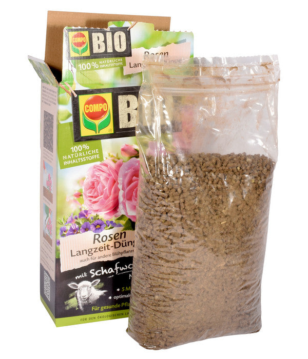  COMPO BIO Rosen Langzeit-Dünger Mit Schafwolle
