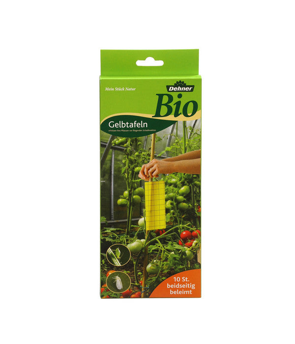  Dehner Bio Gelbtafeln, 10er-Set