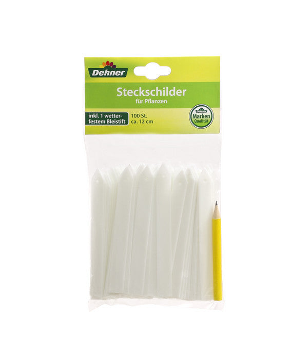  Dehner Pflanzen-Steckschilder, 100 Stk.