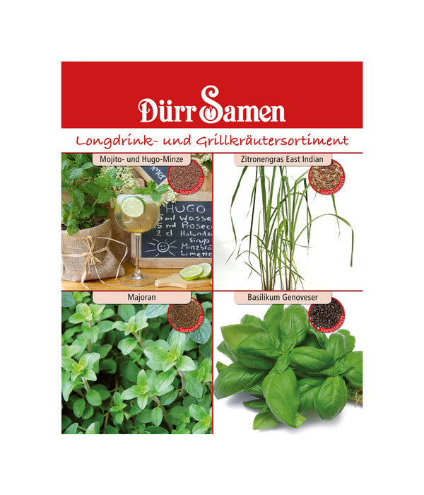  Dürr Samen Longdrink- Und Grillkräutersortiment