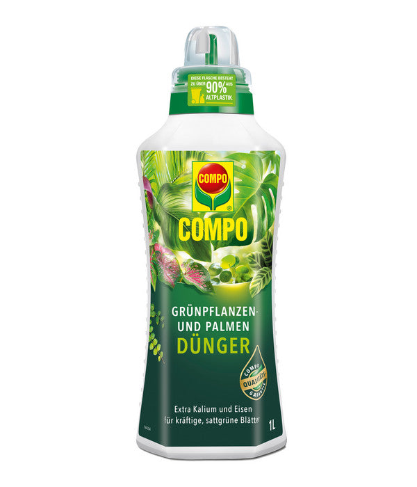  COMPO Grünpflanzen- Und Palmendünger, Flüssig, 1 L