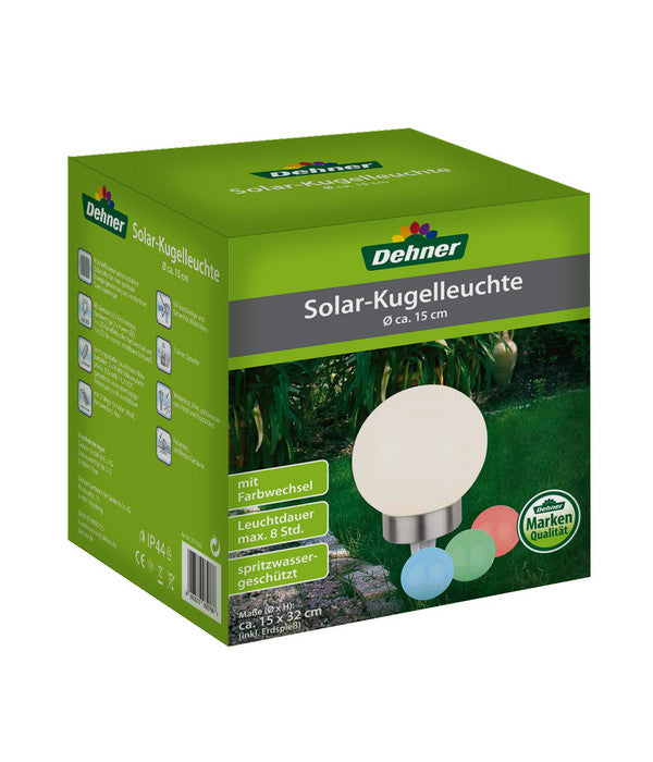  Dehner Solar-Kugelleuchte