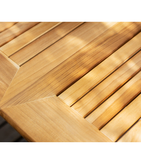  Dehner Teak-Ausziehtisch Colmar, Ca. B152-210/H76/T89 Cm
