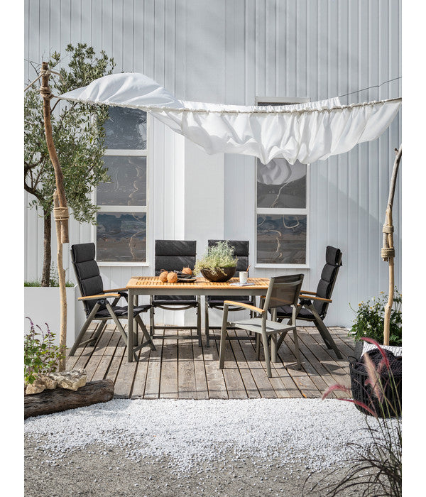 KETTtex Hochlehnerpolster Kiruna, Ca. B123/H3/T50 Cm