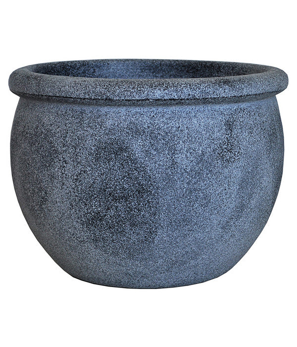  Vasar Kunststoff-Blumentopf Perugia, Rund, Grau