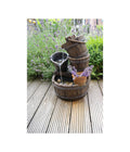  Ubbink Polyresin-Gartenbrunnen Halifax, Ca. B34/H56,5/T38,5 Cm