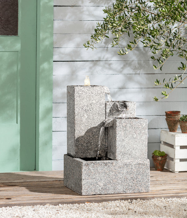  Dehner Granit-Gartenbrunnen Cascada, Ca. H65 Cm
