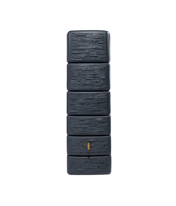  4rain SLIM Wandtank, Graphit, 330 Liter