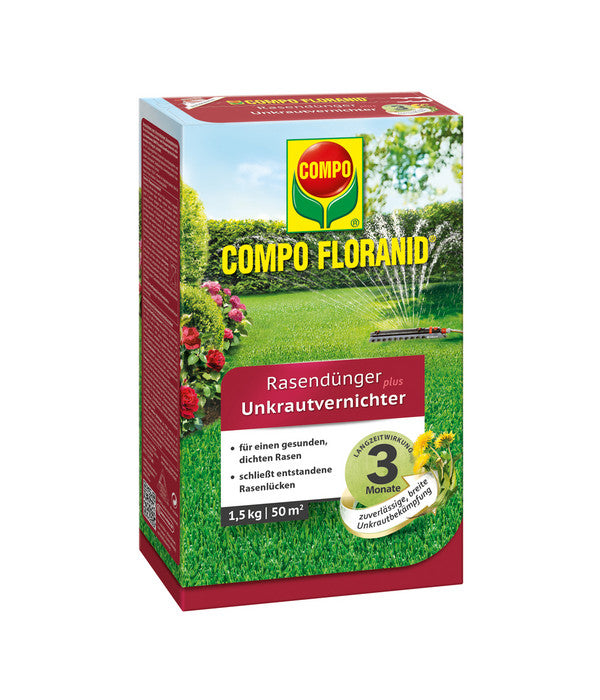  COMPO Floranid® Rasendünger Plus Unkrautvernichter