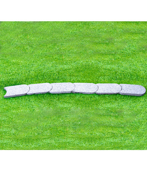  Granit-Mähkante 2,5 X 10 X 24 Cm